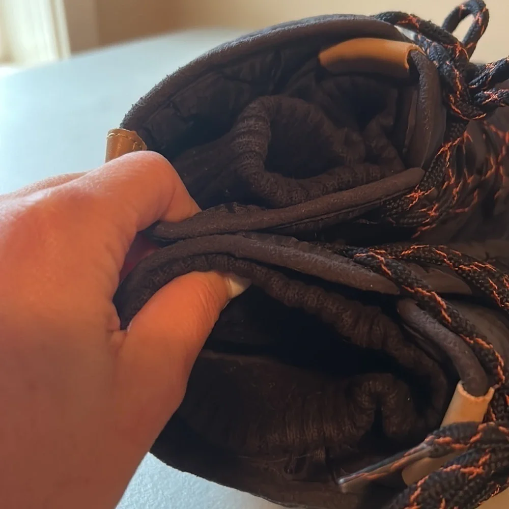 Teva Womens Black Ember Lace Up Moccasin Slipper Cuff Boot Size 5 - Picture 3 of 10